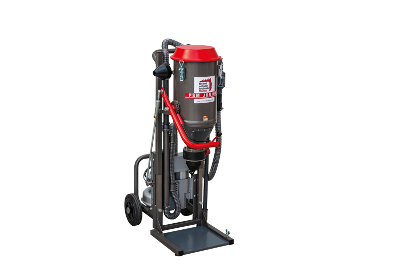 Pulver-Saug-Maschine JUNIOR N (Niedrigbauweise)