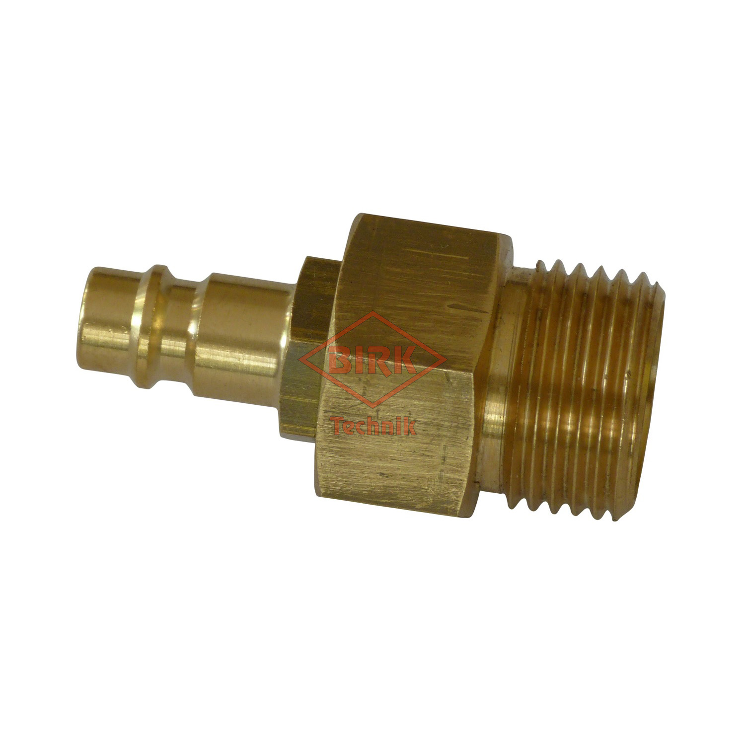Schlauchprüfanschluss mit Stecker M 24 x 2 für Werner 02