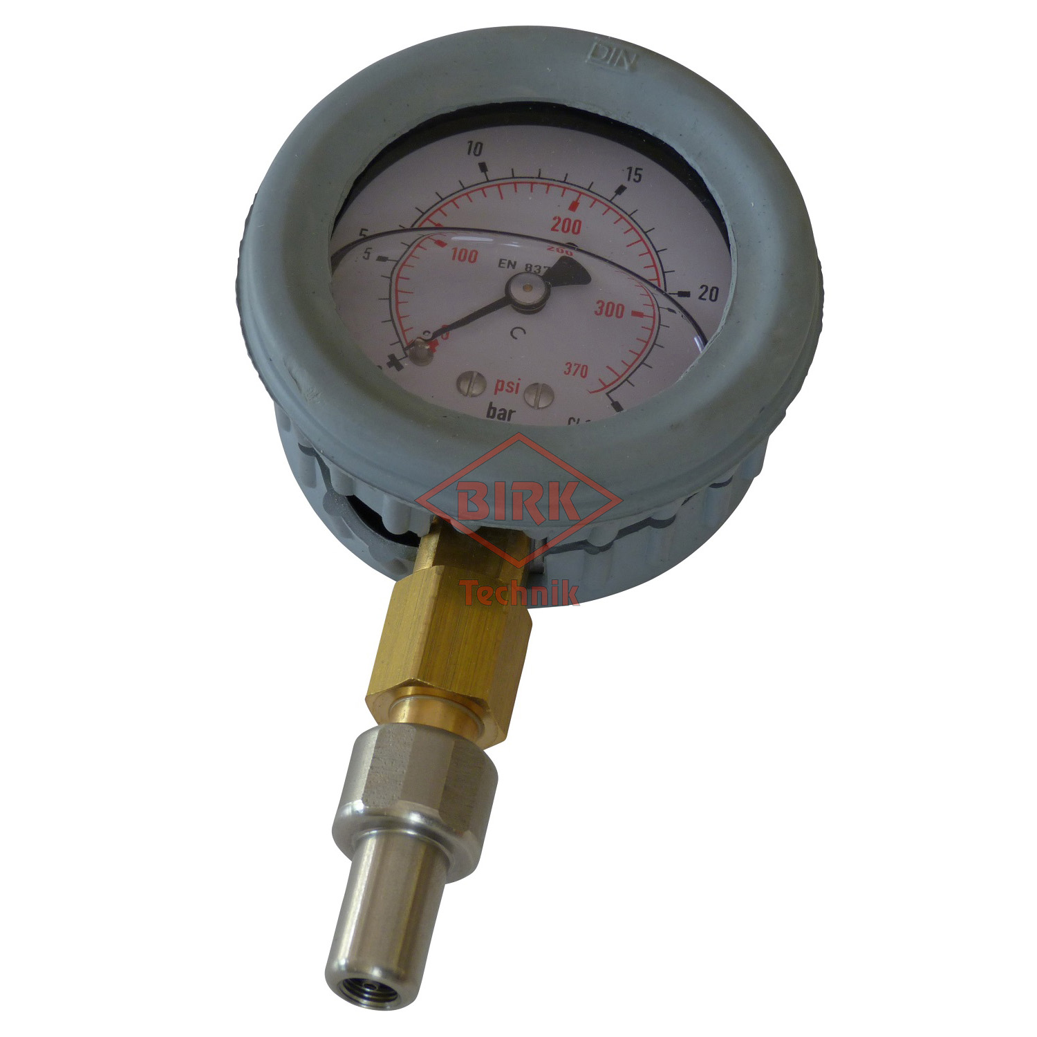 Prüfmanometer mit Prüfzertifikat