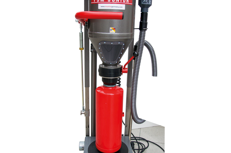 Mobile Powder Suction Machine JUNIOR powder suction machine