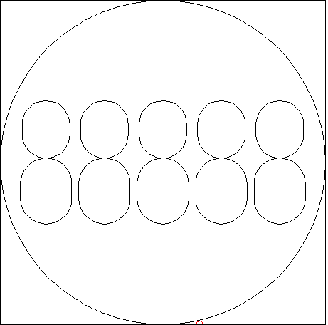 Gravur vertieft 5-stellig