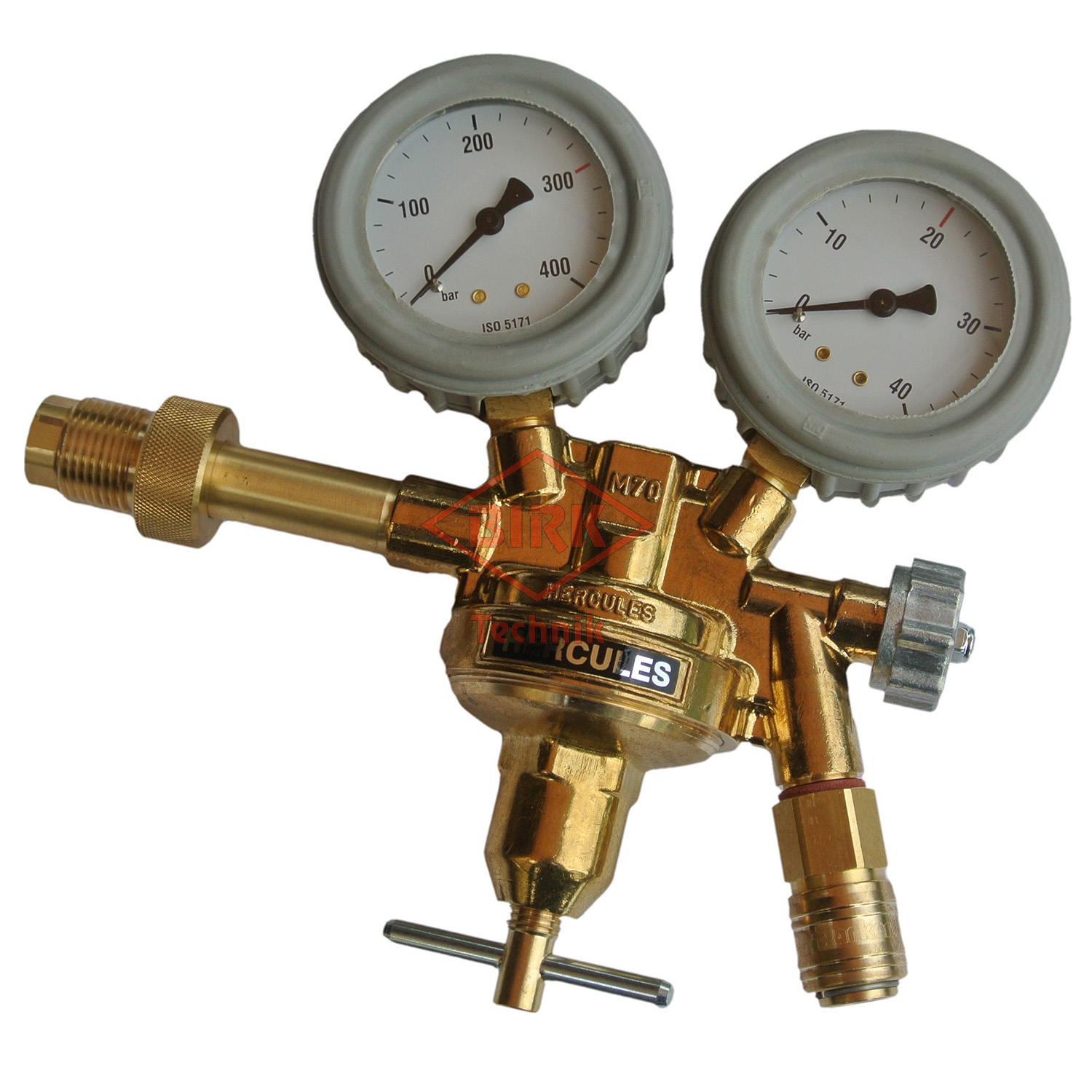Druckminderer für Pressluft 300-20 bar
