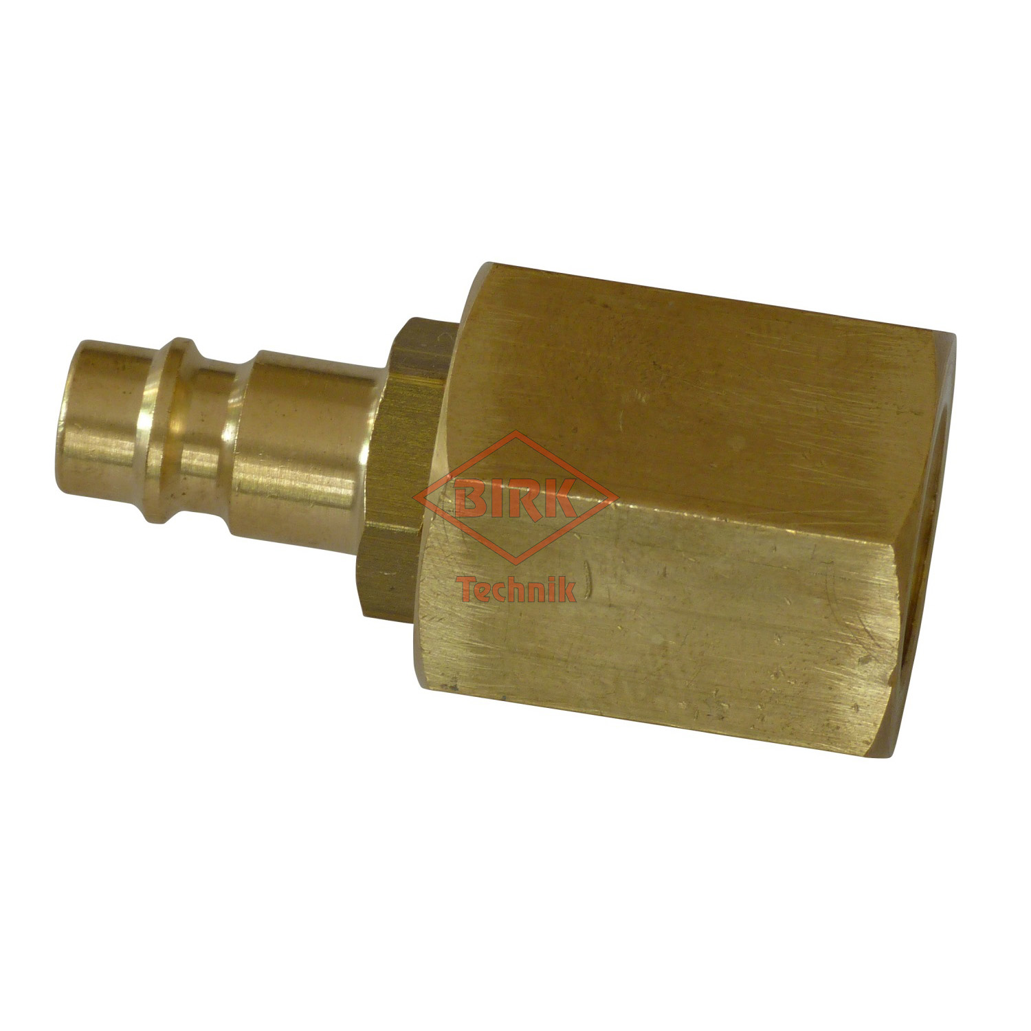 Schlauchprüfanschluss mit Stecker M 18 x 1,5 Innengewinde